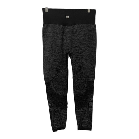 Running Girl XL Grey Heather Compression Leggings - Picture 5 of 8